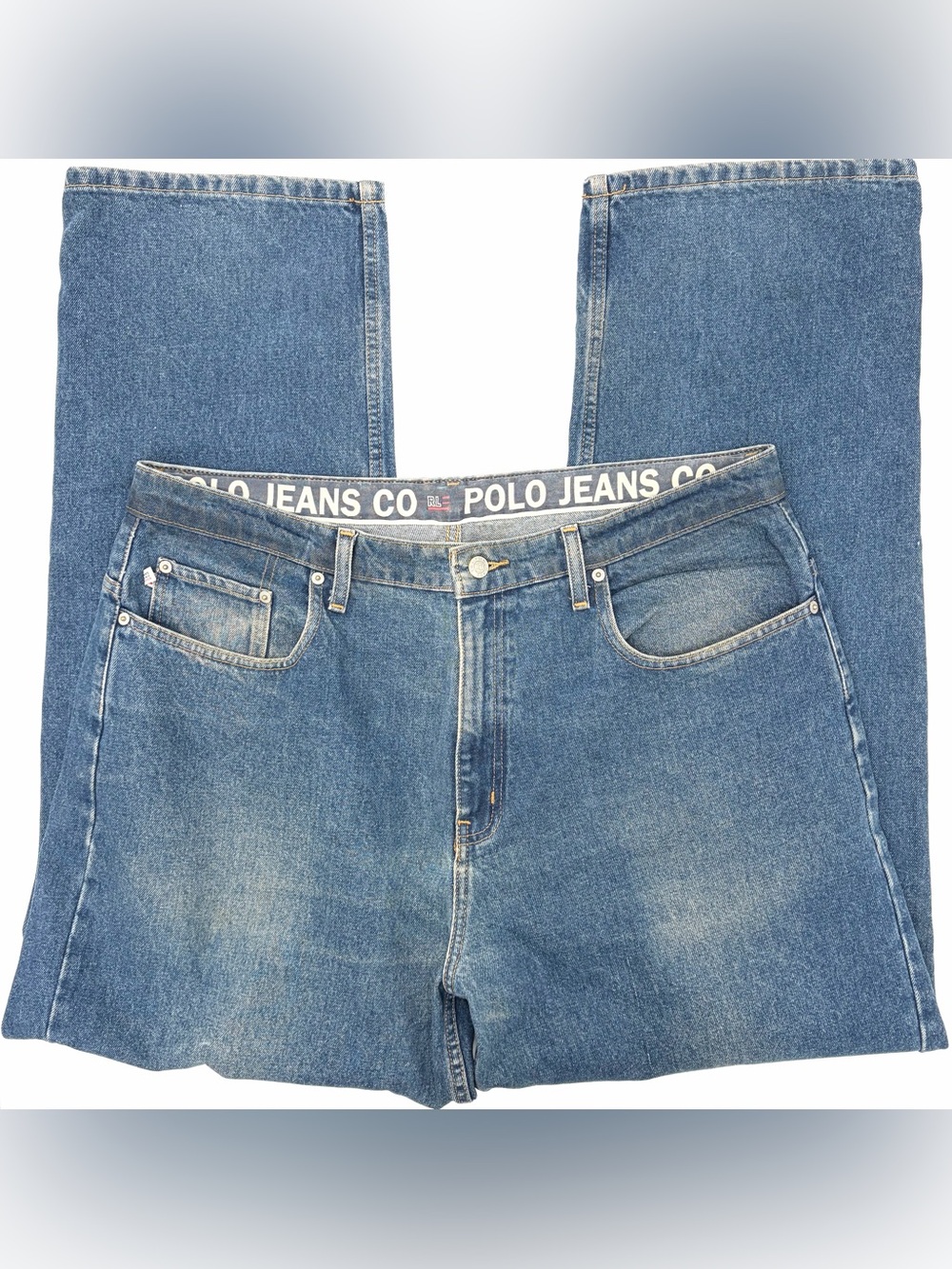 Ralph Lauren RL Polo Jeans Co Classic Blue Denim Jeans